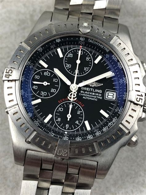 breitling achterkant|Breitling blackbird titanium case.